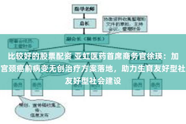 比较好的股票配资 亚虹医药首席商务官徐瑛：加快推动宫颈癌前病变无创治疗方案落地，助力生育友好型社会建设