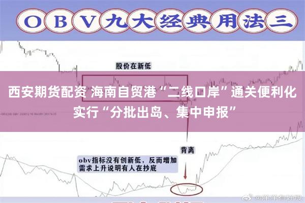西安期货配资 海南自贸港“二线口岸”通关便利化 实行“分批出岛、集中申报”